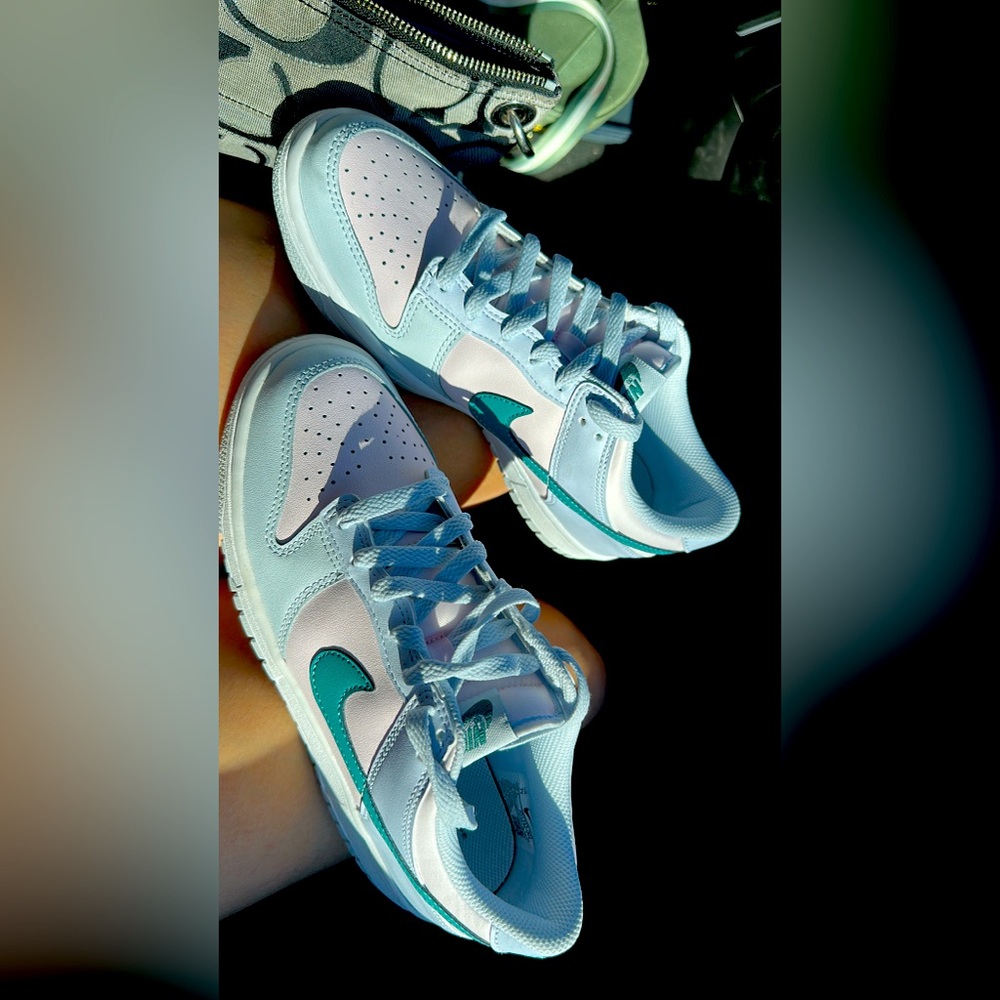 Nike Women's Bag with Blue and White Accents
